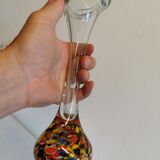 Vase en os de la verrerie danoise holmegaard
