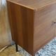 Modernist oak and metal sideboard - mid-20th century