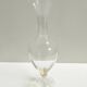 Transparent and Murano Glass Pitcher Vase by La Murrina with Gold Leaf, Ita