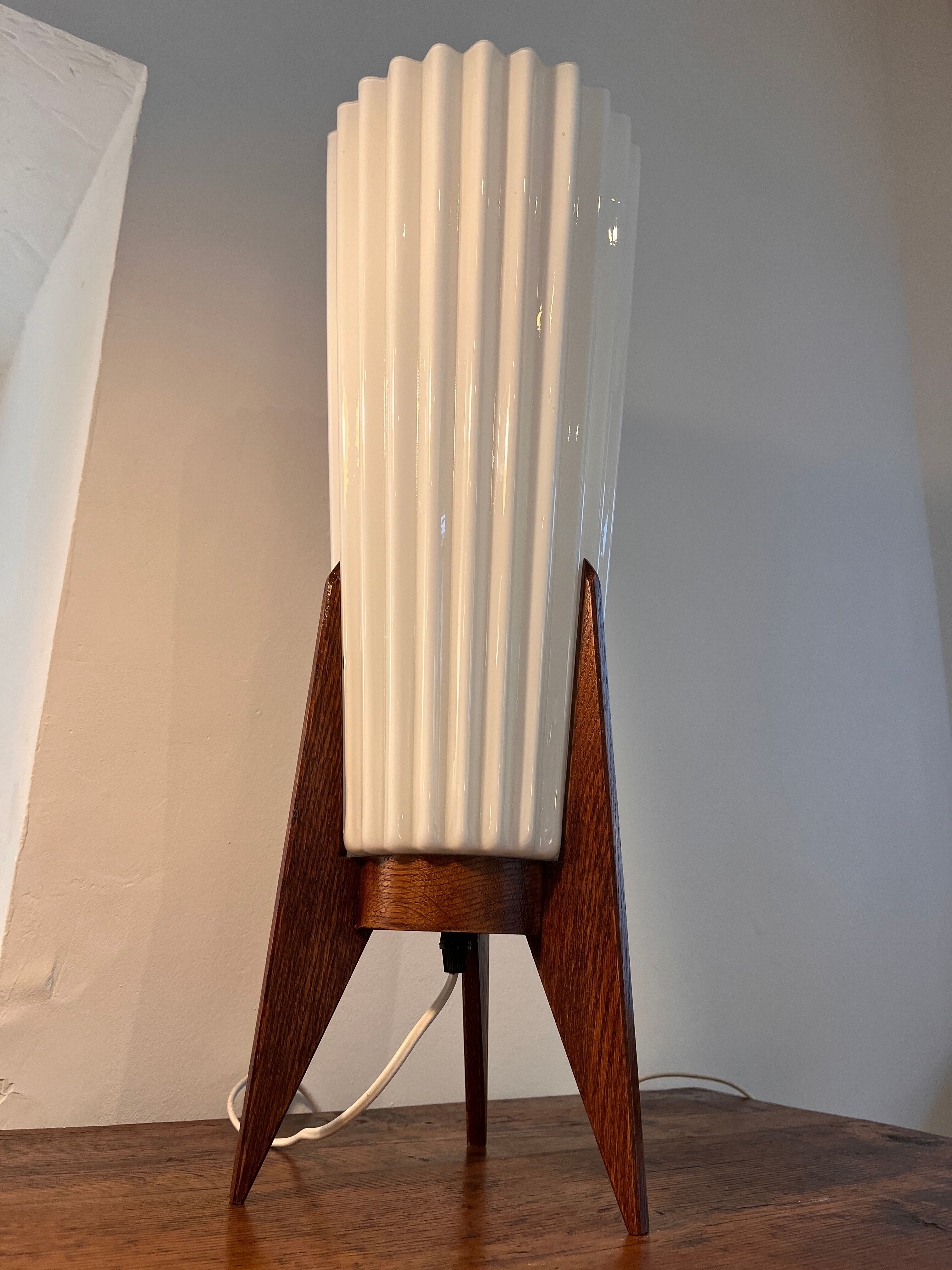 Lampe tripode scandinave design  années 70/80