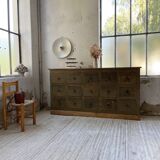 Green patina workshop furniture