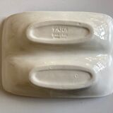 Italian ceramic empty pocket Tasca sgraffito 1960