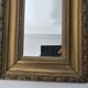 Antique Rectangular Mirror with a gilded wooden frame 35cm x 27cm