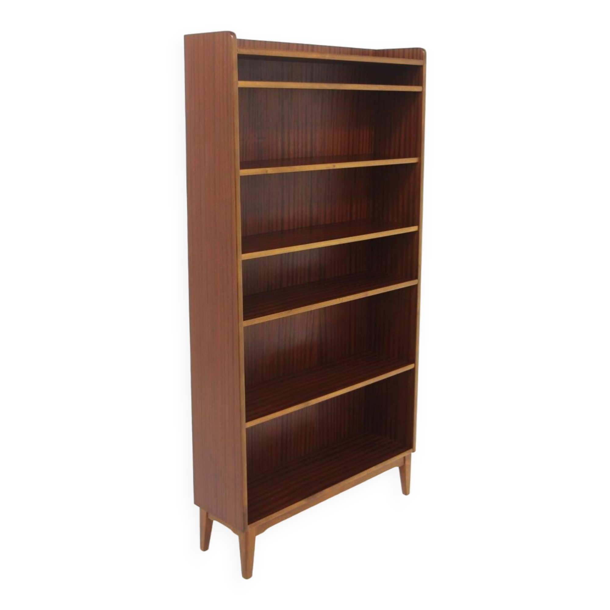 Scandinavian mahogany bookcase, Sweden, 1960