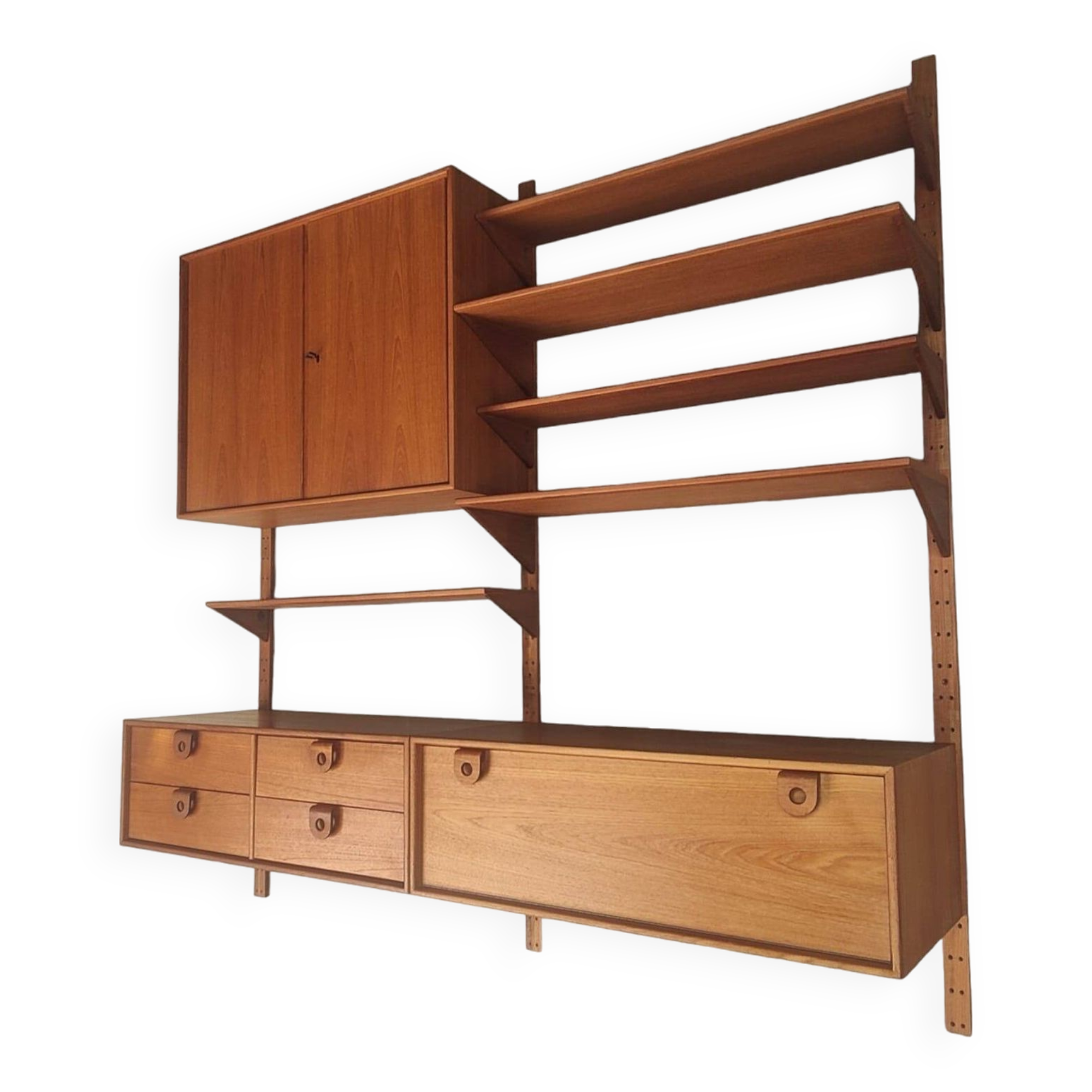 Système mural du milieu du siècle