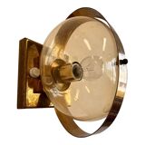 Preciosa gold wall lamp or table lamp / Kamenický Šenov, 1970s