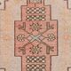 Tapis turc vintage fait main 118x226 cm