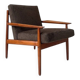2 Vintage teak armchairs by Arne Vodder for Glostrup from Denmark