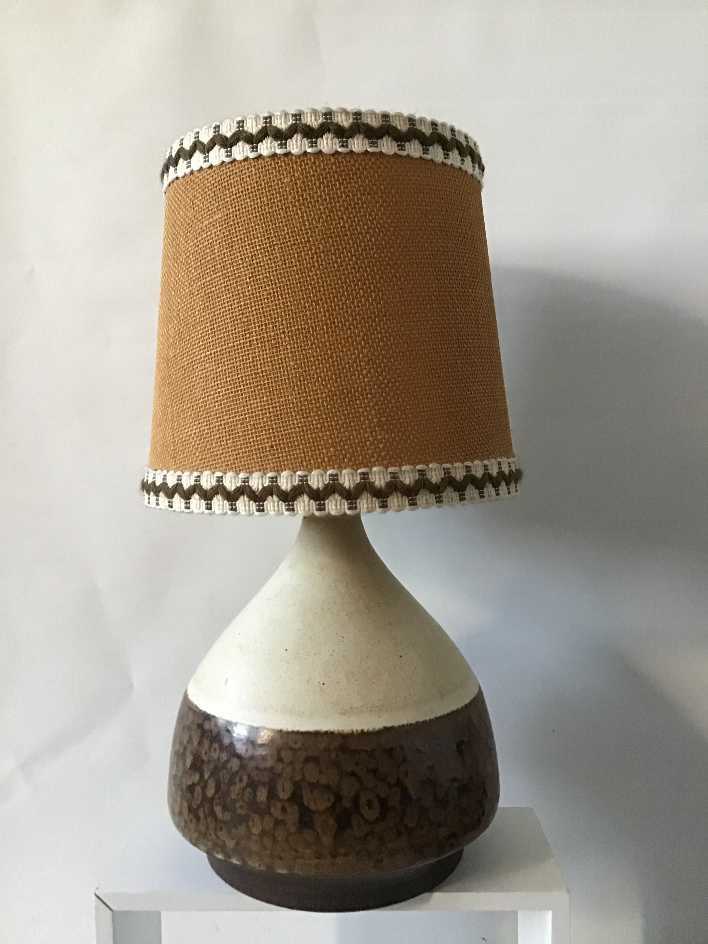Jersey Pottery vintage lamp