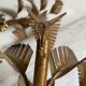 Paire d’appliques vintage palmier seventies