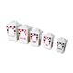 Lot de 5 pots à épices