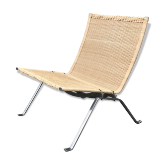 PK22 wicker chair by Poul Kjaerholm for Fritz Hansen 2000s