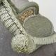 Perret & Vibert pair of ornate rattan armchairs, circa 1890