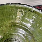 Emerald green Tamegroute salad bowl D28
