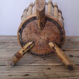 Pot cover, rattan flower holder