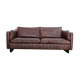 Mid-century patchwork leather sofa in the style of De Sede, 1970s