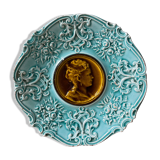 Old plate in slurry, Villeroy and Boch