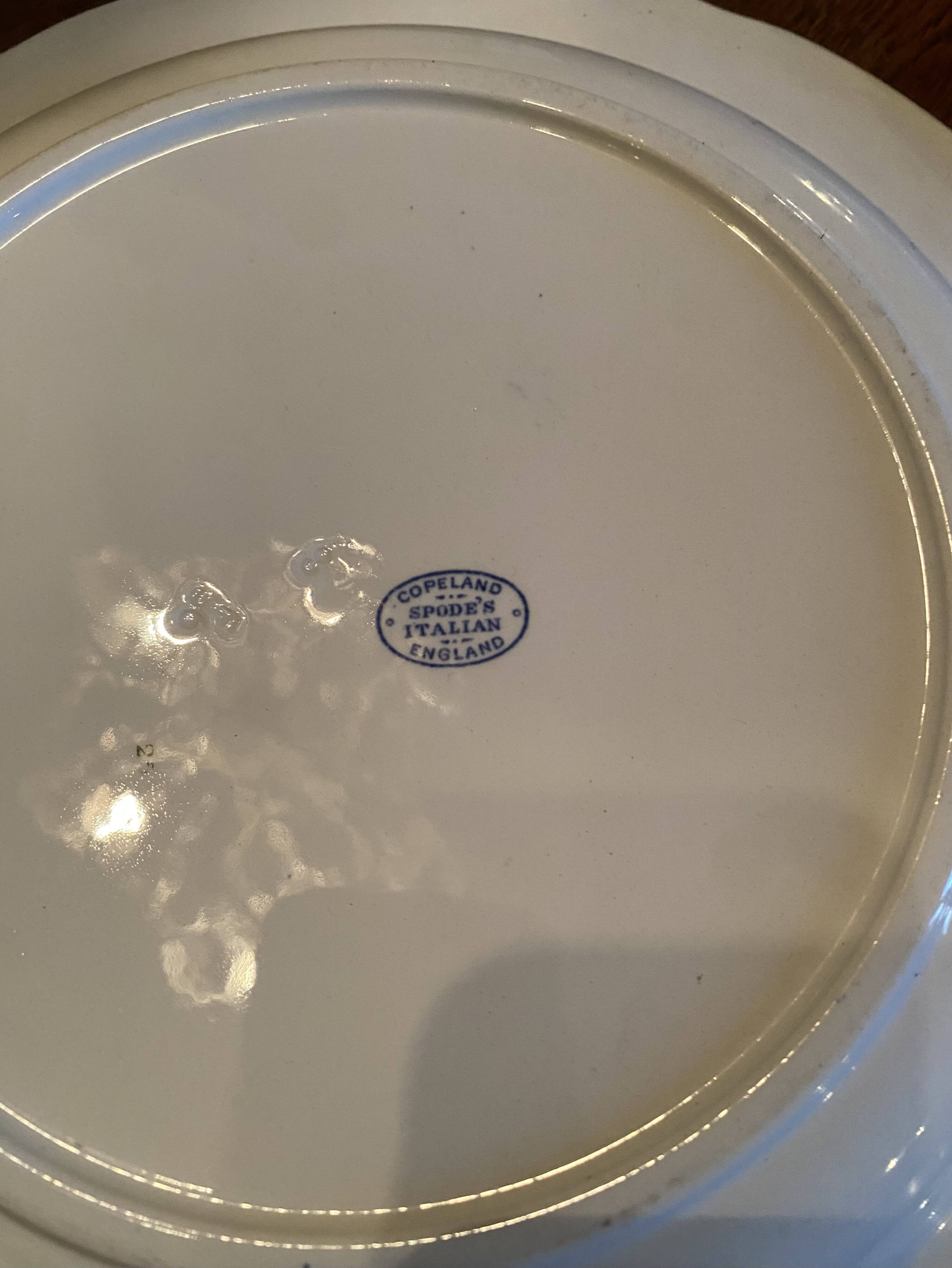 English porcelain service