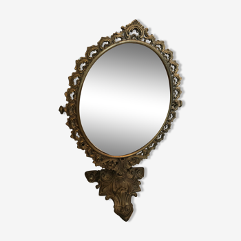Bronze swivel mirror