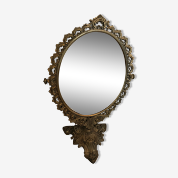 Miroir pivotant en bronze