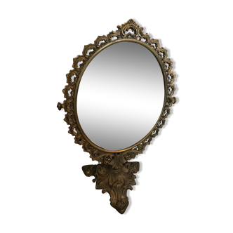 Bronze swivel mirror