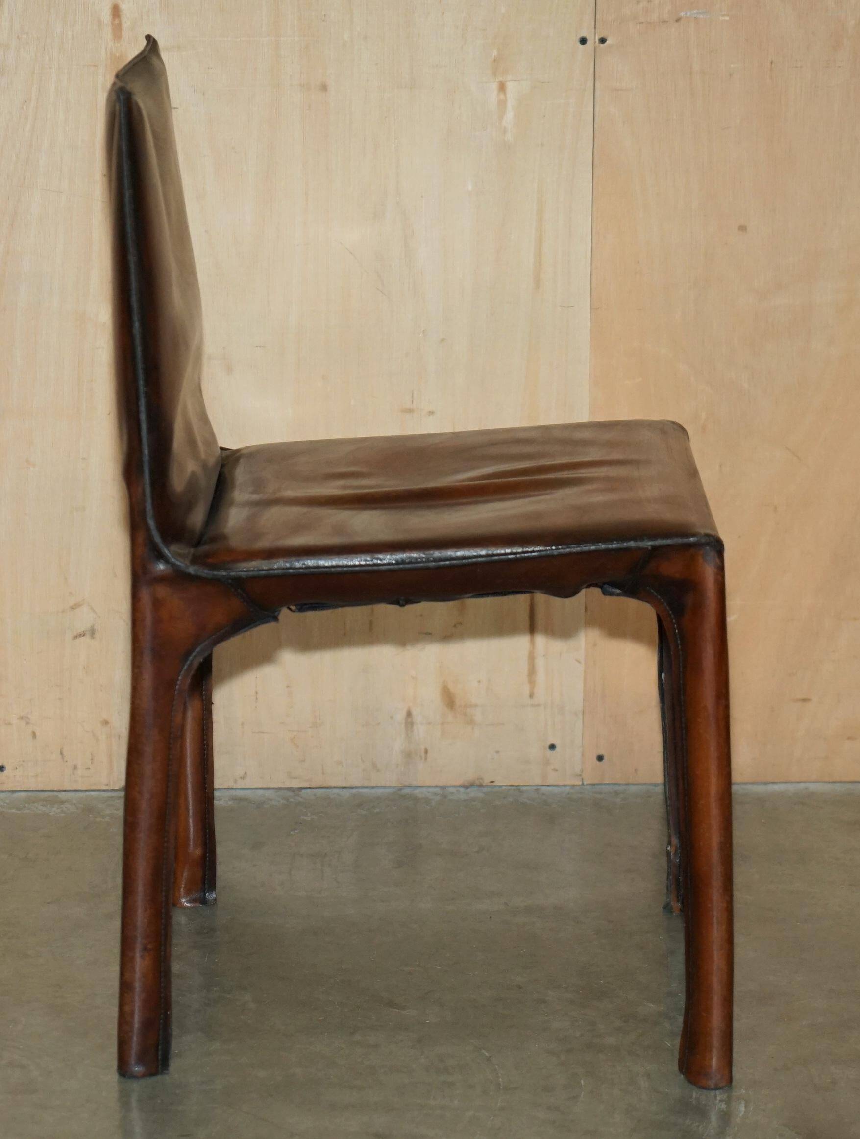 Vintage chair Cab 412 by Mario Bellini for Matteo Grassi, 1977