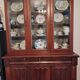 Vitrine anglaise en acajou