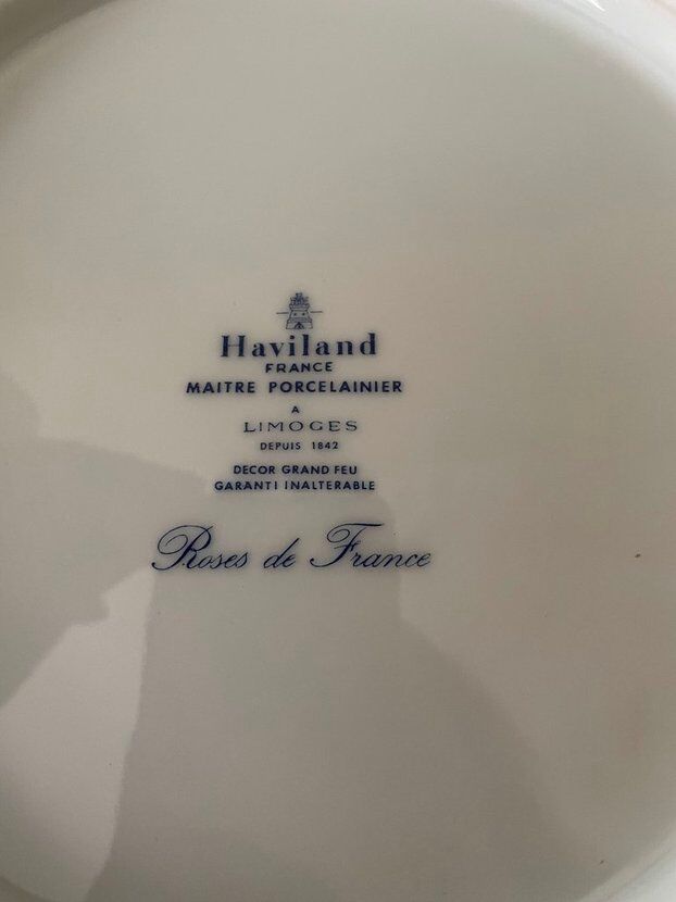 Dessert plate, Haviland, Limoges