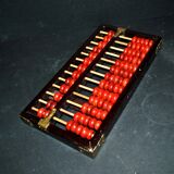 Vintage Chinese wooden abacus – Curiosity China schoolboy accounting