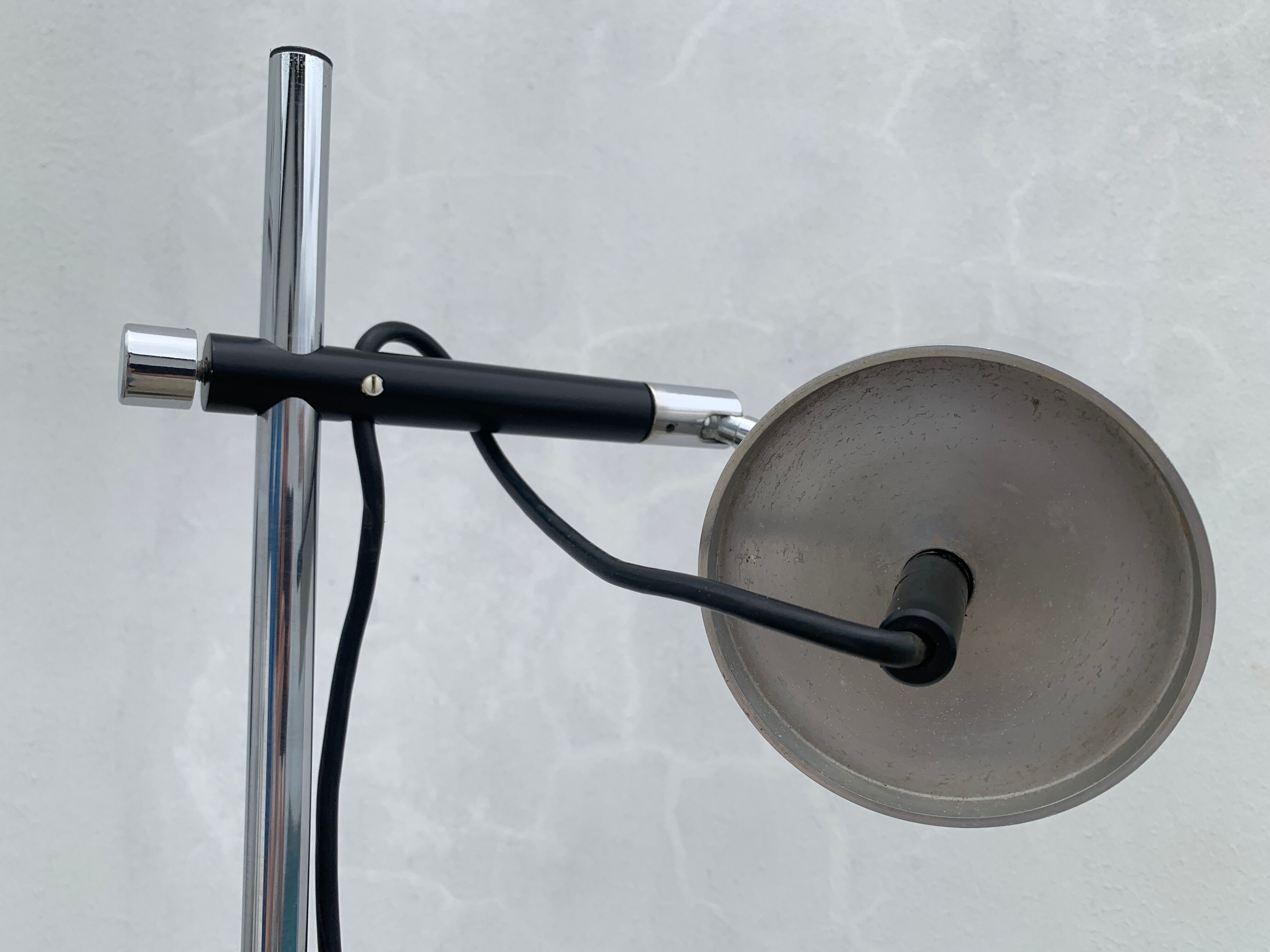 Articulated floor lamp Maria Pergay for Uginox, 1960