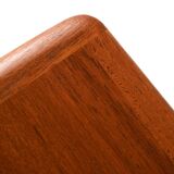 Square teak coffee table made in Denmark