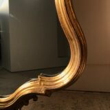 Gilded mirror louis XV H style:82cm