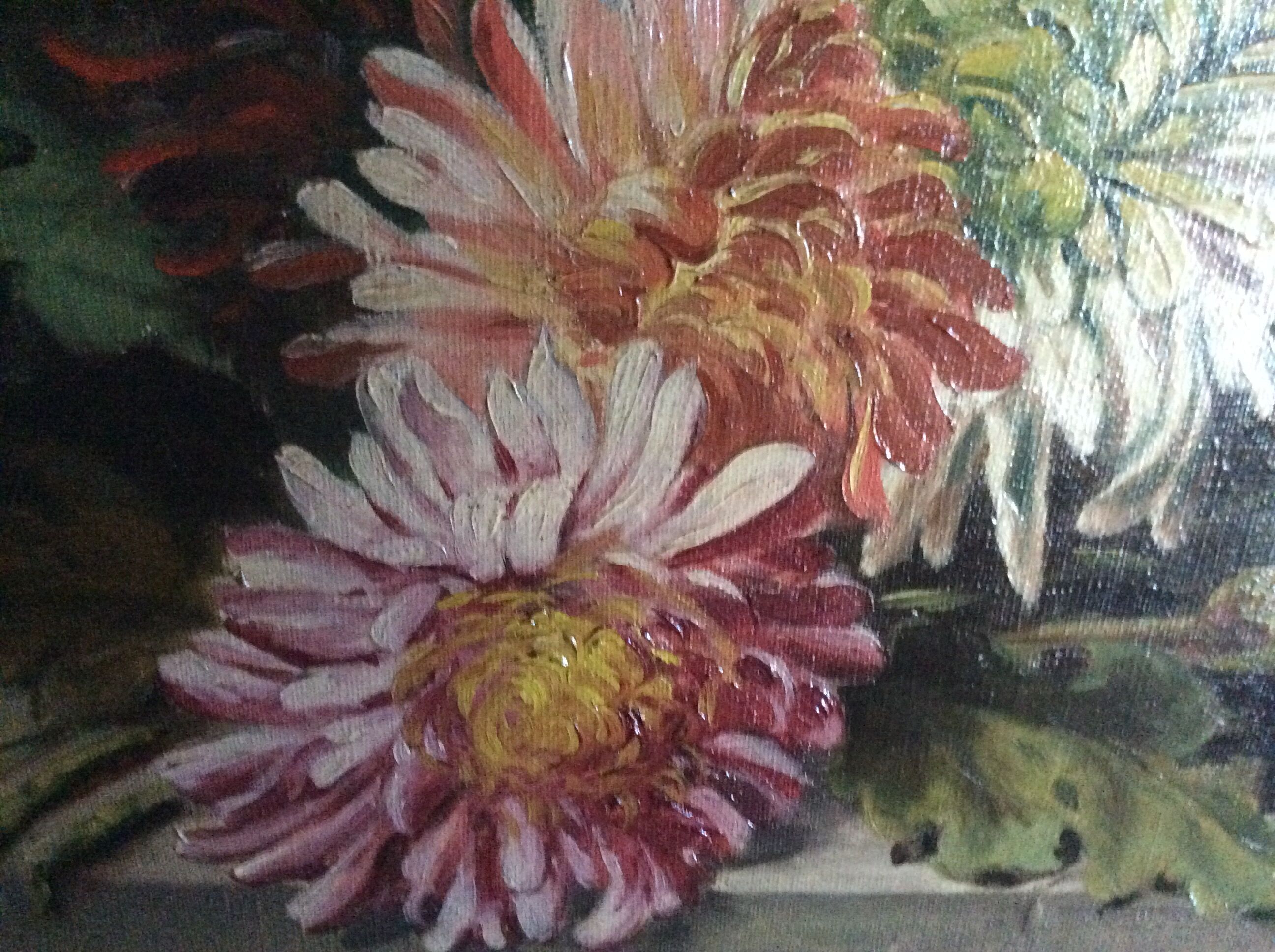 Two flower paintings 1922