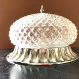 Sea urchin-tipped ceiling lamp with diamond-tipped glass