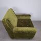 Mid-Century Czechoslovak Green Plush Armchair, 1970s