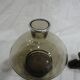 Vintage smoked glass carafe