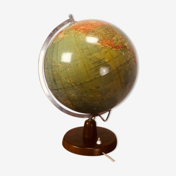 Globe terrestre lumineux