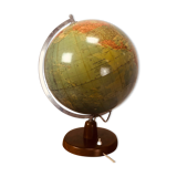 Illuminated Earth Globe