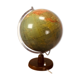 Illuminated Earth Globe