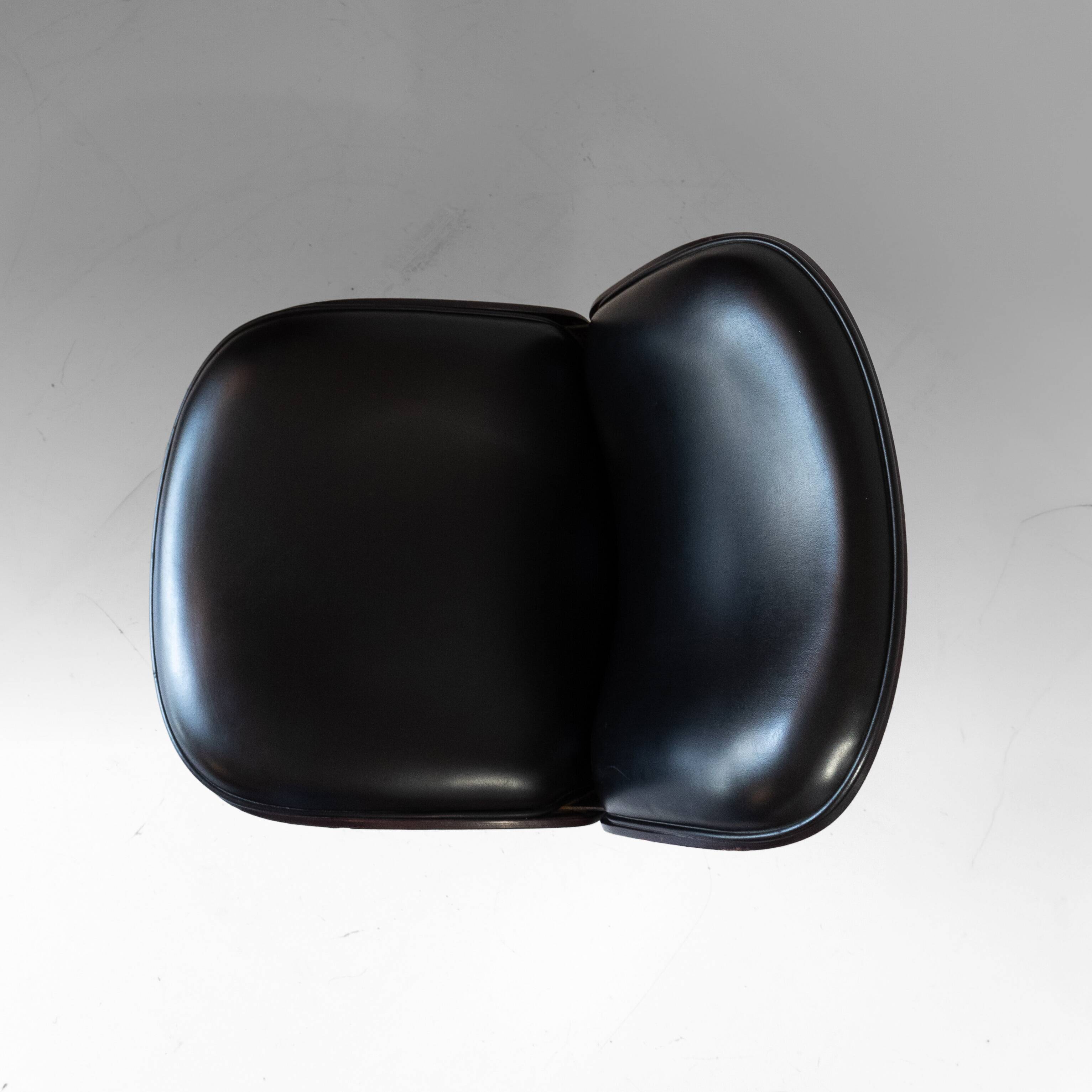 First Edition "Parioli"  Leather Office Chair by Ennio Fazioli for MIM Roma