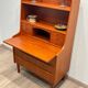 Scandinavian teak secretary desk, 1960s