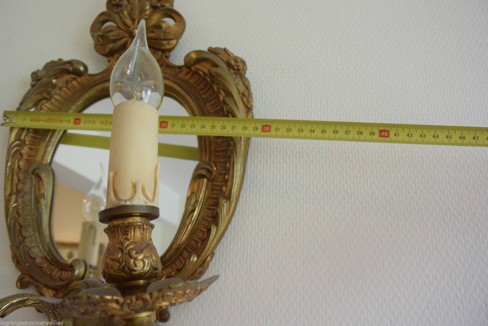 Authentic applied wall Louis XVI