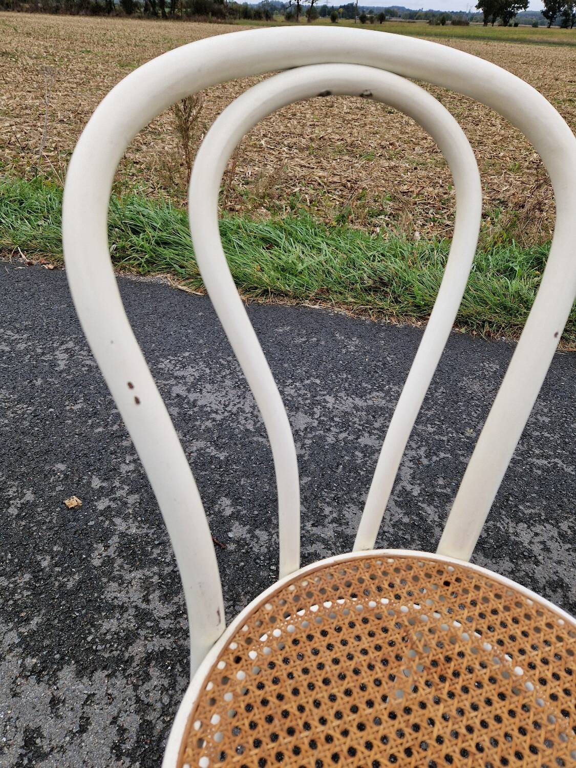 Set of 3 vintage bistro chairs