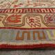 Handwoven Sumakh Kilim Rug, Wool & Silk Tribal Flatweave 103 x 73 cm