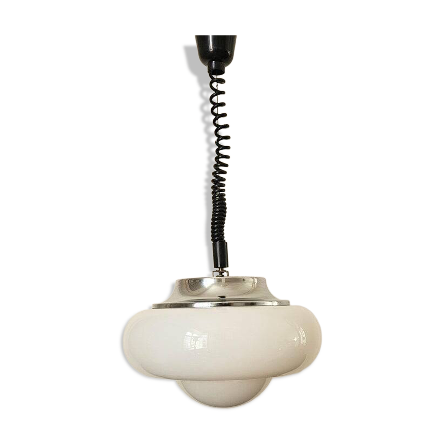 Rare Midcentury Pendant Meblo, Space Age, Harvey Guzzini, Italy, 1970s