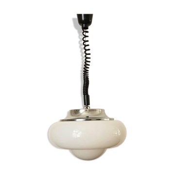 Rare Midcentury Pendant Meblo, Space Age, Harvey Guzzini, Italy, 1970s