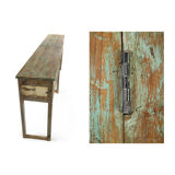 Box skated wooden table