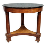 Empire period mahogany pedestal table circa 1800-1810 (b)