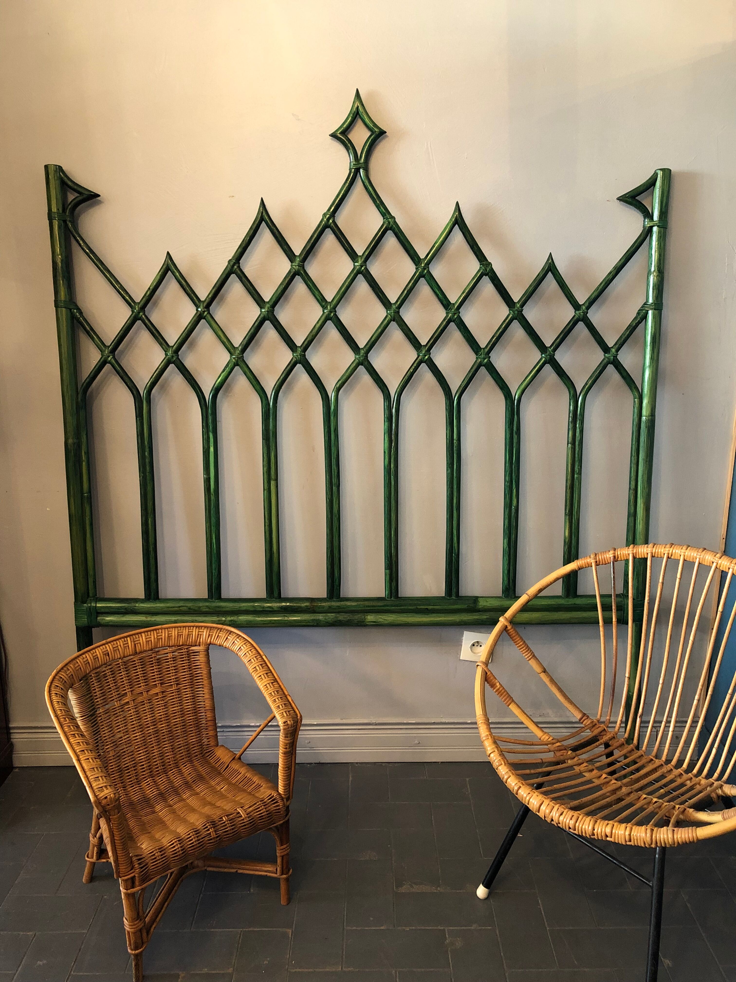 Vintage headboard 140cm