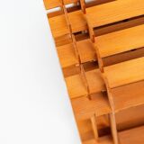Danish vintage teak lamp from 1970s